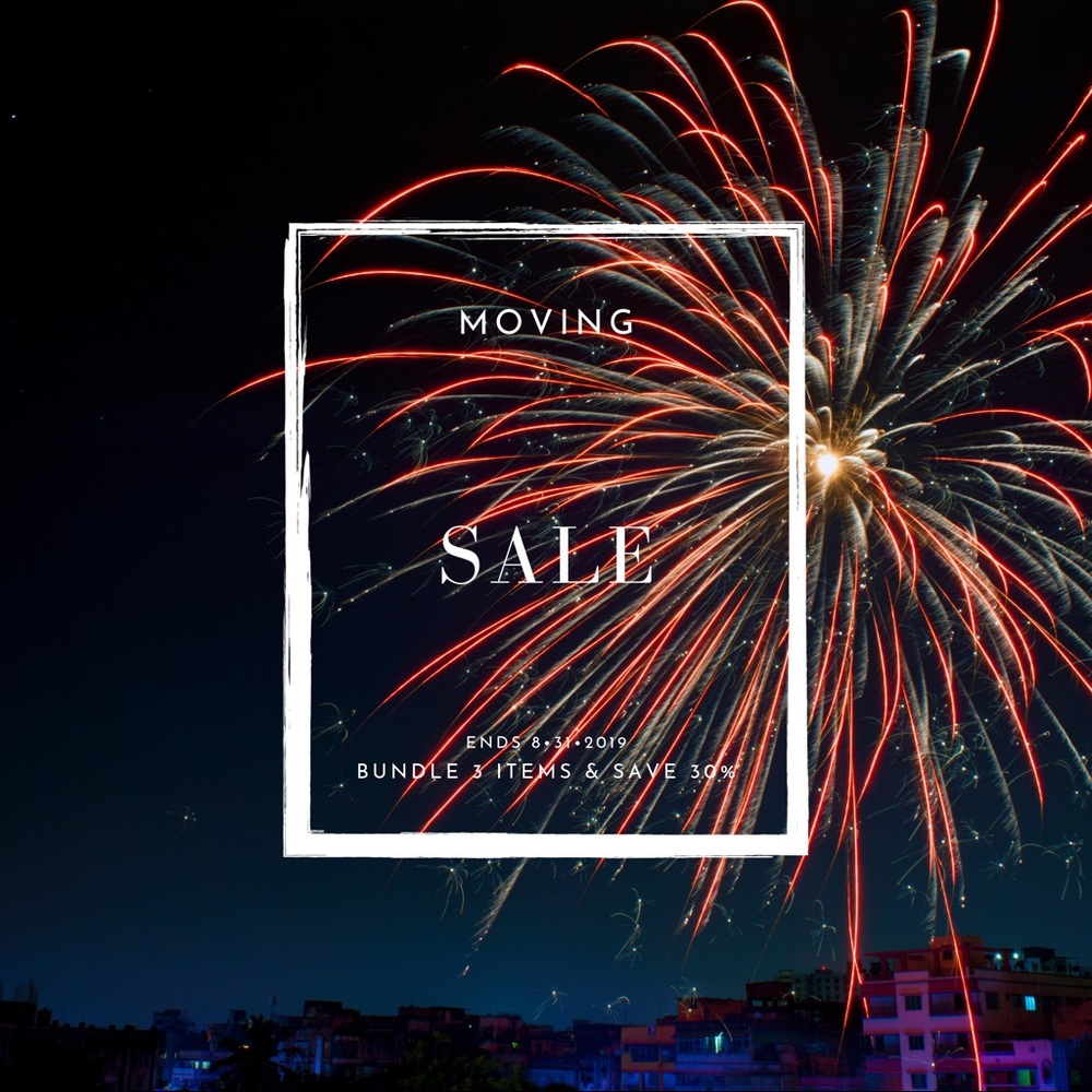 💥 Everything must go! 💥